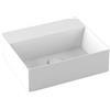 CERAMICA AZZURRA Lavabo Elegance sospeso/appoggio 42x35 senza foro in ceramica bianco lucido di Ceramica Azzurra - Cod. Articolo: ELLP042350Q0BI