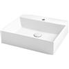 CERAMICA AZZURRA Lavabo Elegance sospeso/appoggio 50x45 monforo in ceramica bianco lucido di Ceramica Azzurra - Cod. Articolo: ELLP050450QMBI