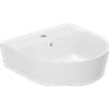 CERAMICA AZZURRA Lavabo Forma appoggio 50x50 monoforo tondo in ceramica bianco lucido di Ceramica Azzurra - Cod. Articolo: FMLP05050T0MBI