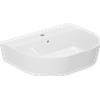 CERAMICA AZZURRA Lavabo Forma appoggio 65x50 monoforo tondo in ceramica bianco lucido di Ceramica Azzurra - Cod. Articolo: FMLP06550T0MBI