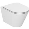 Ceramica azzurra Water Forma sospeso senza brida (rimless) cm. 54x37 bianco lucido di Ceramica Azzurra