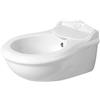 Ceramica azzurra Bidet Jubileum sospeso cm. 55x40 bianco lucido di Ceramica Azzurra