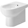 Ceramica azzurra Bidet Nuvola filomuro rialzato h48 bianco lucido di Ceramica Azzurra