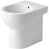 Ceramica azzurra Bidet Nuvola mini filomuro salvaspazio cm 46x35 bianco lucido di Ceramica Azzurra