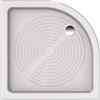 Ceramica azzurra Piatto doccia 90x90 h.11 angolare in ceramica bianco lucido Galileo di Ceramica Azzurra