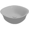 CERAMICA GSG Lavabo appoggio salvaspazio 42x42 in ceramica bianco lucido - Cod. Articolo: FLLAVFSQU42000