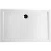 Ceramica azzurra Piatto doccia 80x100 h.6 in ceramica bianco lucido Ferdy di Ceramica Azzurra