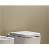 CERAMICA AZZURRA Copriwater Azzurra Tulip One Originale in Termoindurente Soft Close bianco - Cod. Articolo: TUL1800/F