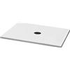 Ceramica azzurra Piatto doccia 70x100 h.3 in ceramica bianco opaco Uniko di Ceramica Azzurra