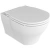 Ceramica azzurra Water XL sospeso senza brida bianco lucido di Ceramica Azzurra