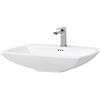 ART CERAM Lavabo Jazz sospeso/su colonna cm. 70x49 in ceramica bianco lucido - Cod. Articolo: JZL00401