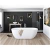 CERAMICA GSG Vasca Sun centro stanza 170x81 ovale in acrilico bianca lucida - Cod. Articolo: VASU000