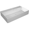 CERAMICA GSG Lavabo Zenith appoggio/sospeso 80x46 in ceramica bianco lucido - Cod. Articolo: ZELAVBW80000