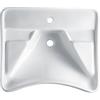 CERAMICA ALICE Lavabo Confort sospeso ergonomico 57x66 in ceramica bianco lucido - Cod. Articolo: 100111