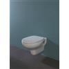 Ceramica alice Water Confort sospeso cm. 55x37,5 in ceramica bianco lucido di Ceramica Alice