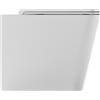 CERAMICA ALICE WC Alice Hide Square Filomuro Senza Brida 55x35 bianco - Cod. Articolo: 31190101