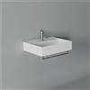 CERAMICA ALICE Lavabo Hide sospeso cm. 60x45 rettangolare in ceramica bianco - Cod. Articolo: 31230101S