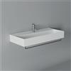 CERAMICA ALICE Lavabo Hide sospeso cm. 100x45 rettangolare in ceramica bianco - Cod. Articolo: 31250101S