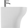 Ceramica alice Bidet Unica filomuro cm. 54x35 bianco lucido di Ceramica Alice
