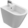 Ceramica globo Bidet Forty3 filomuro scarico traslato cm. 57x36 bianco lucido di Ceramica Globo