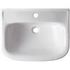 CERAMICA ALICE Lavamani Sleepy sospeso cm. 58x45 in ceramica bianco lucido - Cod. Articolo: 400408