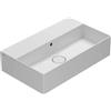Ceramica globo Lavabo T-Egde sospeso/appoggio cm. 61x37 rettangolare bianco lucido di Ceramica Globo