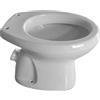 Bagnoexpert Water Donatello scarico a terra con due fori e esalatore bianco lucido