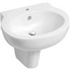 BAGNOEXPERT Lavabo Next sospeso/su colonna cm. 67x53 bianco lucido - Cod. Articolo: NE003