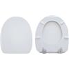 CERAMICA DOLOMITE Copriwater Dolomite Corallo Compatibile in Poliestere bianco - Cod. Articolo: 007.05