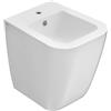 CERAMICA GLOBO Bidet Globo Stone Mini 45cm Filomuro Profondità Ridotta 45x36 bianco - Cod. Articolo: SS010.BI