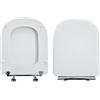 Ideal standard Copriwater Ideal Standard Calla compatibile in poliestere bianco
