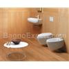 CERAMICA GSG Sanitari Touch sospesi senza brida con sedile avvolgente - Cod. Articolo: TOWCSOSC000+TOBISO000+TOCOPRTI000
