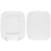 Ceramica globo Copriwater Globo Stone compatibile in poliestere bianco