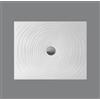 Ceramica flaminia Piatto doccia 80x100 h.5 5 in ceramica bianco lucido Water Drop di Ceramica Flaminia