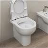 Ceramica flaminia Water Quick filomuro scarico traslato senza brida cm. 51x36 bianco lucido di Ceramica Flaminia