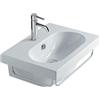 CERAMICA GALASSIA Lavabo Eden sospeso cm. 60x42 semicircolare in ceramica bianco - Cod. Articolo: 5230