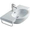 CERAMICA GALASSIA Lavabo M2 sospeso/su colonna cm. 85x48 rettangolare bianco lucido - Cod. Articolo: 5235