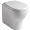 CERAMICA GALASSIA WC Galassia Eden Filomuro Senza Brida 53x36 bianco - Cod. Articolo: 7213