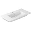 CERAMICA GALASSIA Lavabo Eden sospeso/incasso soprapiano cm. 91x46 rettangolare in ceramica bianco lucido - Cod. Articolo: 7224