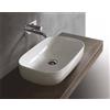 Ceramica galassia Lavabo Dream appoggio cm. 64x38 bianco lucido di Ceramica Galassia