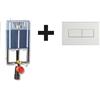 ITS TODINI Kit completo di cassetta incasso Ideafix 4.5 e placca bianca di Its Todini - Cod. Articolo: 20.18/R/C