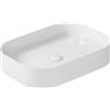 CERAMICA GALASSIA Lavabo Smartb appoggio cm. 55x38 bianco lucido - Cod. Articolo: 7402