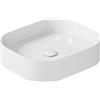 CERAMICA GALASSIA Lavabo Smartb appoggio cm.45x38 rettangolare bianco lucido - Cod. Articolo: 7406