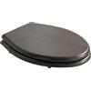CERAMICA GALASSIA Copriwater Galassia Ethos Originale in massello color noce - Cod. Articolo: 8495NO