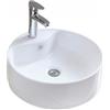 Bagnoexpert Lavabo Elton appoggio 46x46 tondo in ceramica