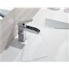 Paffoni Miscelatore lavabo a cascata Level cromo con piletta di Paffoni