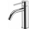 Paffoni Miscelatore lavabo Light senza scarico in ottone cromo di Paffoni