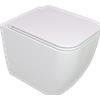 CERAMICA GSG WC GSG Brio Filomuro Senza Brida 52,5x36 bianco opaco - Cod. Articolo: BRWC01001