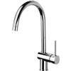 PAFFONI Miscelatore lavello cucina Light in ottonecromo di Paffoni - Cod. Articolo: LIG280CR