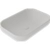 Ceramica gsg Lavabo Easy appoggio 60x42 rettangolare in ceramica bianco opaco di Ceramica GSG